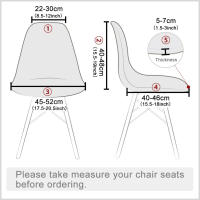 Funda de silla de concha de Color sólido, fundas elásticas baratas para sillas con respaldo corto, fundas de asiento de comedor impresas para el hogar, Bar, Hotel, fiesta y banquete - details 0