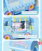 MINISO Sanrio bloques de construcción familiares, juguetes educativos para niños y niñas, rompecabezas, regalo de Adorno - details 4