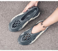 Camuflaje coco agujero 2022 verano pareja vadear playa ahuecado deportes jóvenes hombres y mujeres zapatos - details 14