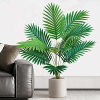 Palmera de Plástico Verde Planta Falsa Tropical para Decoración de Jardín Doméstico - details 17