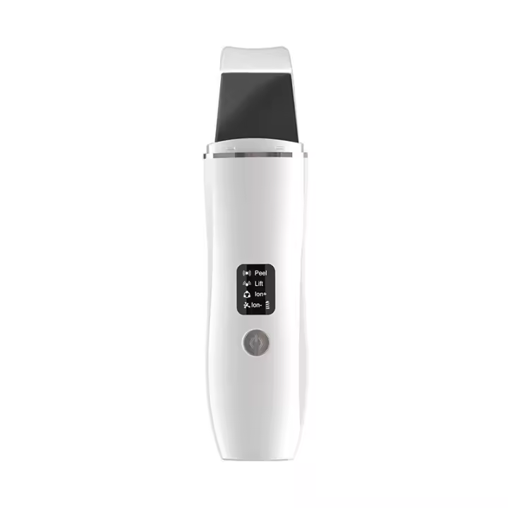 Depurador de piel, espátula ultrasónica para eliminar puntos negros con 4 modos, limpiador de poros faciales recargable por USB, extractor de comedones, eliminador de arrugas, herramientas para el cuidado de la piel para limpieza facial profunda - 1