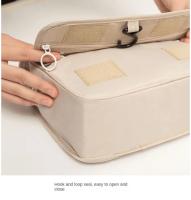 Bolsa de Maquillaje de Viaje Impermeable de Alta Calidad Organizador de Higiene Personal con Gancho para Baño para Mujeres - details 9