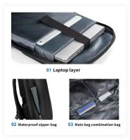 Nuevo Mochilas Escola antirrobo con carga USB, mochila impermeable para ordenador portátil para hombre - details 5