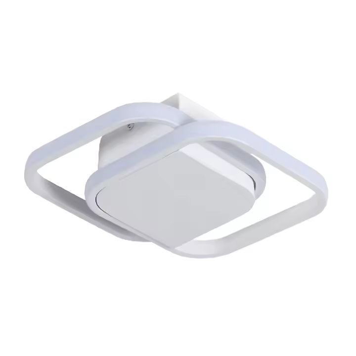 Goeco Lámpara de Techo LED Estilo Nórdico 24W Iluminación Moderna para Interiores - 1