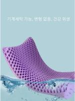 Almohada de Aire Transpirable de Pectina Almohada de Cuello Cervical sin Presión con Latex para Adultos Lavable con Agua - details 7
