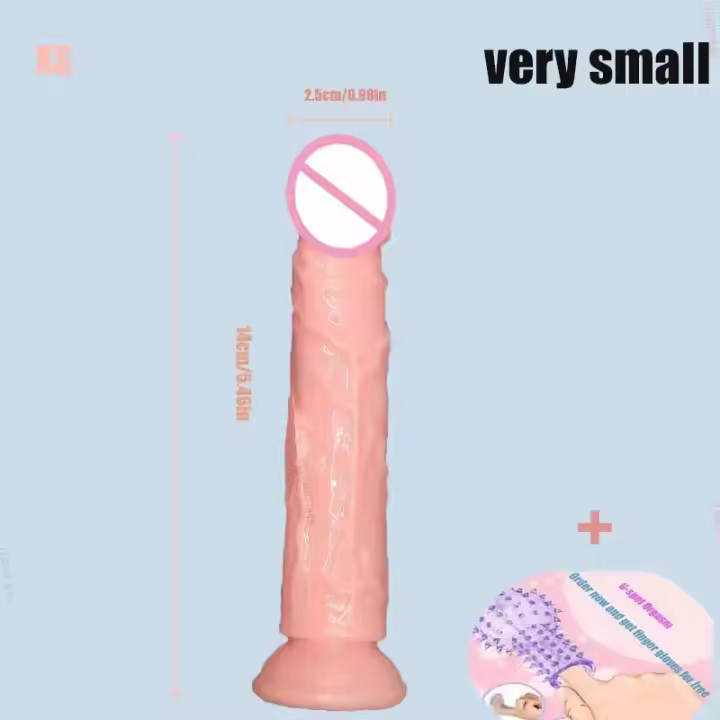 Consolador realista con Base de ventosa, pene realista para juego Vaginal y Anal, juguete de pene suave y Flexible para mujeres y parejas - 1