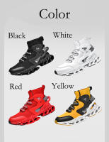 Zapatos de calcetín alto a la moda para hombre, zapatos deportivos informales antideslizantes para exteriores, zapatos transpirables para correr, calzado deportivo para caminar y trotar - details 6