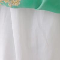 Vestido de princesa de manga larga bordado para niñas, disfraz de flores para niñas, vestido árabe de Dubái, bata musulmana de Ramadán. - details 25