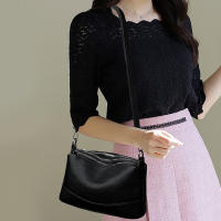 Bolso de cuero PU para mujer, bandolera suave de diseñador, de gran capacidad, de lujo, a la moda - details 6