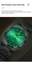 Reloj de Cuarzo MAYZHISU para Hombres Acero Inoxidable, Resistente al Agua, Calendario Doble, Estilo de Ocio y Negocios - details 5