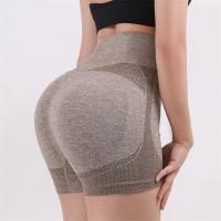 Pantalones cortos de Yoga de cintura alta para mujer, ropa deportiva para Fitness, levantamiento de glúteos, gimnasio, correr - details 19