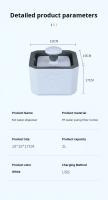 Dispensador de Agua Inteligente para Mascotas con Fuente Circulating Utilidad Automática para Gatos y Perros - details 2