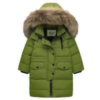 Chaqueta de Abrigo de Plumífera Invernal Nature Fur Abrigo Exterior Engrosado para Niños - details 15