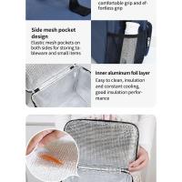 Bolsa aislante gruesa Oxford de hombro Manual de gran capacidad, bolsa de almuerzo para acampar, bolsa de pícnic al aire libre - details 4