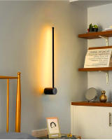 Lámpara de pared Led nórdica moderna, luz larga para el hogar, dormitorio, sala de estar, sofá, fondo, candelabro de pared, accesorio de iluminación - details 3