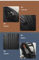 Mochila de Cuero Suave Mochila de Viaje de Ocio para Estudiantes Universitarios, Mochila de Ordenador de Gran Capacidad para Hombres - details 46
