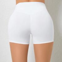 Pantalones cortos deportivos con realce para mujer, ropa deportiva de Yoga para gimnasio, color marrón, rojo, blanco y azul marino, 2024 - details 4