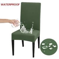 Funda impermeable para silla de comedor, funda elástica para silla, Protector de silla lavable extraíble para el hogar, restaurante, cocina, banquete - details 11