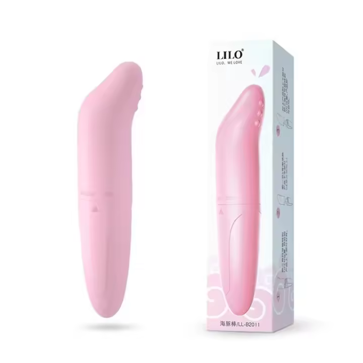 Laile Little Dolphin Vibración Masturbación Femenina Artefacto Juguete Masaje Stick Bass Productos para Adultos - 1