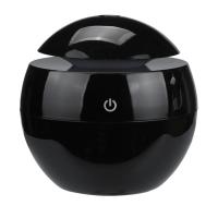 Humidificador de aire portátil, difusor de Aroma ultrasónico USB, luz LED nocturna, difusor de aceite esencial eléctrico, aromaterapia, negro - details 0
