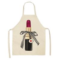 Delantal de cocina sin mangas con estampado de Perfume, Pintalabios creativo, accesorios para hornear, barbacoa, Herramientas de limpieza del hogar, antisuciedad, hombres y mujeres - details 1
