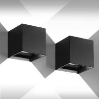 Aplique Pared Exterior, 12W Impermeable IP65 Lampara de pared Interior Exterior Luz Cálida 3000K 1000 lm Ángulo ajustable Lámpara Pared Blanco para Porche Salón Dormitorio - details 45