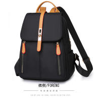 Mochila Oxford negra impermeable para mujer, bolso escolar antirrobo de gran capacidad, bolso de viaje, bolso de hombro - details 22
