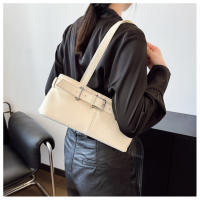 Bolso de las axilas de textura premium, bolso de hombro portátil informal versátil de estilo simple para viajar a la moda para mujer - details 32
