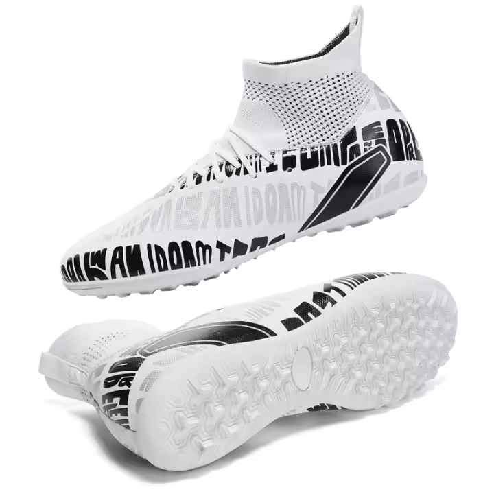 Zapatos de fútbol para hombre, calzado de entrenamiento de gran tamaño para niños - 1