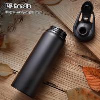 Botella de agua portátil de acero inoxidable para bicicleta, botella de agua de Metal para beber al aire libre, deportes, viajes, 700ml - details 7