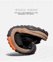 Novedad de verano para hombre, sandalias huecas transpirables, deportes al aire libre y ocio, zapatos de playa grandes antideslizantes - details 6