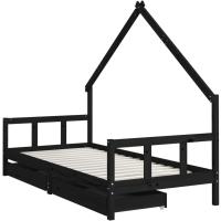Estructura de Cama Infantil con cajones Madera de Pino 80x160cm - details 19