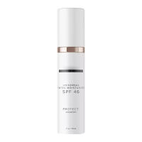 Crema hidratante con protección solar SPF46, crema hidratante teñida antienvejecimiento, todo en uno, cobertura ligera y transparente, sol facial teñido con amplio contra 1 - details 1