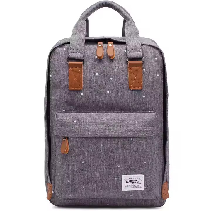KAUKKO Mochila elegante de tela Oxford, mochila de viaje, bolso ligero para senderismo - 1