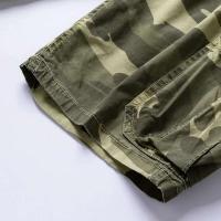 Pantalones cortos casuales de algodón de verano con múltiples bolsillos para hombre, pantalones cortos para correr transpirables para hombre - details 15