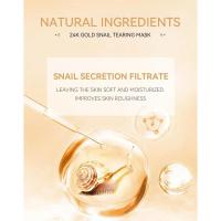 LAIKOU Gold Snail Collagen Peel Off Tearing Mask Limpieza profunda Elimina puntos negros Cuidado facial 50g - details 3