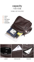 Mochila de cuero genuino para mujer, bolso de moda, bolsas de viaje antirrobo, estilo urbano, plegable, de cuero suave, bolso trasero vintage, bolsas impermeables, estilo punk, personalidad callejera - details 14
