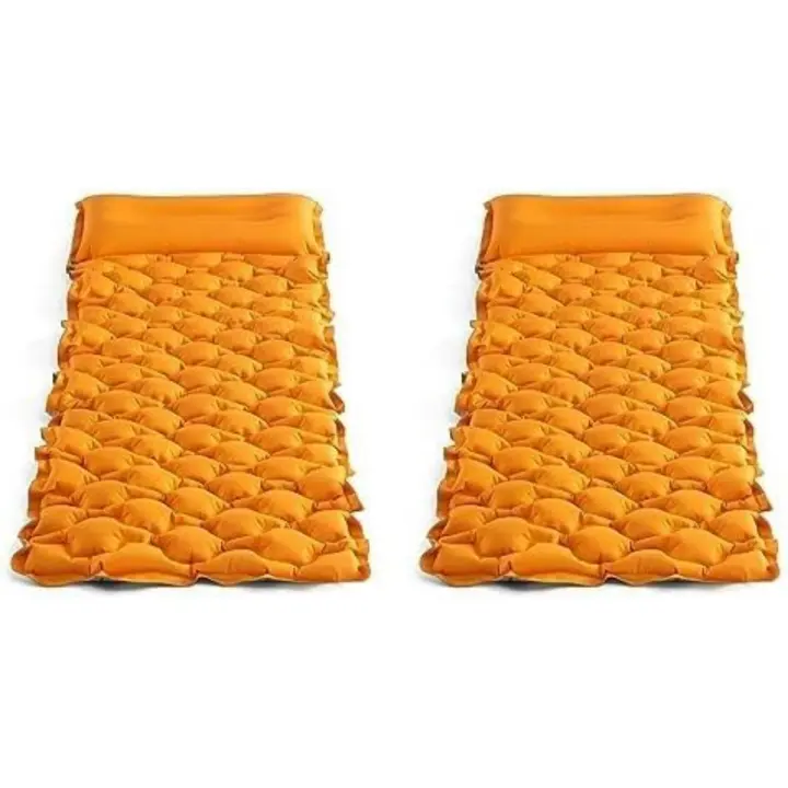 Colchón Hinchable Individual, Colchoneta Camping, 71x191 cm, Material TPU, Altura 11 cm, Peso máx 136 kg, Ligero y cómodo, Cama Inflable, Colchones inflables, Colchoneta (64098) - 1