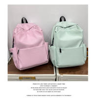 Mochila de color sólido Nueva mochila escolar al por mayor para estudiantes Mochila de ciclismo impermeable, portátil, deportiva y de gran capacidad para exteriores - details 20