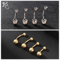 ZS 1 PC G23 Anillo de ombligo de acero de titanio para mujer CZ Crystal Internally Threaded Navel Barbell Stud Barra larga Piercing corporal - details 2
