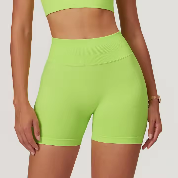 Pantalones de Yoga sin Costuras de Cintura Alta Secado Rápido para Verano - 1