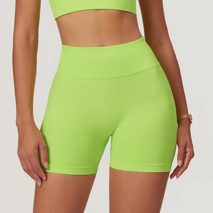 Pantalones de Yoga sin Costuras de Cintura Alta Secado Rápido para Verano - 1