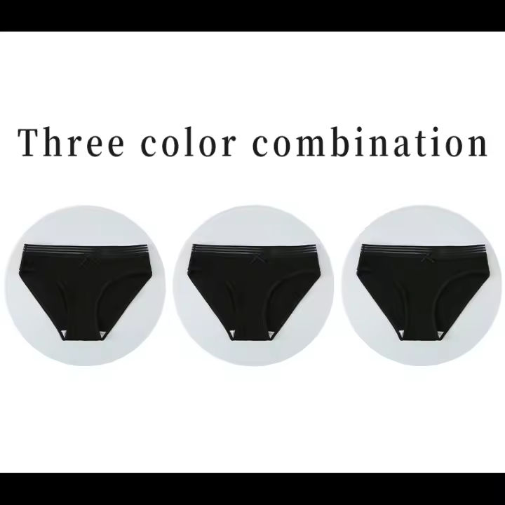 Braguitas Transpirables para Mujer, paquete de 3 Braguitas Transpirables, Máxima Comodidad para Día y Noche - 1