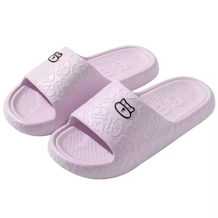 Cordones de zapatillas de dibujos animados antideslizantes para uso interior y exterior para hombres y mujeres, zapatillas de playa para el verano. - 1