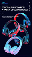 Auriculares inalámbricos B39 con luces LED de colores, audífonos con Bluetooth, tarjeta TF, AUX, cable de reproducción, estéreo de graves HiFi plegable, música - details 2