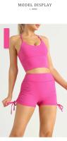 ZHUMU GYM Conjunto de Yoga de Verano de Dos Piezas Chándal de Gimnasio para Mujeres - details 6