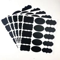 Pegatina de pizarra negra borrable de PVC, etiquetas de caja de crema cosmética, tarros de especias de cocina para el hogar, etiquetas múltiples, 1 hoja - details 9