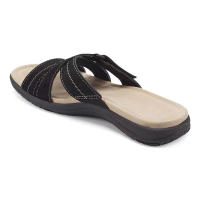 Sandalias de punta redonda para mujer, zapatos de tacón alto y punta redonda, Estilo Vintage - details 7