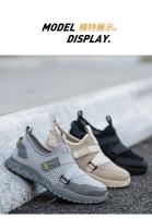 Zapatos transpirables indestructibles con aislamiento de 6KV, zapatillas de trabajo, zapatos de seguridad antipinchazos de verano, construcción para hombres - details 13