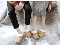 Zapatillas de casa de otoño e invierno, algodón antideslizante para parejas de interior de felpa cálidas para hombres y mujeres al por mayor - details 11